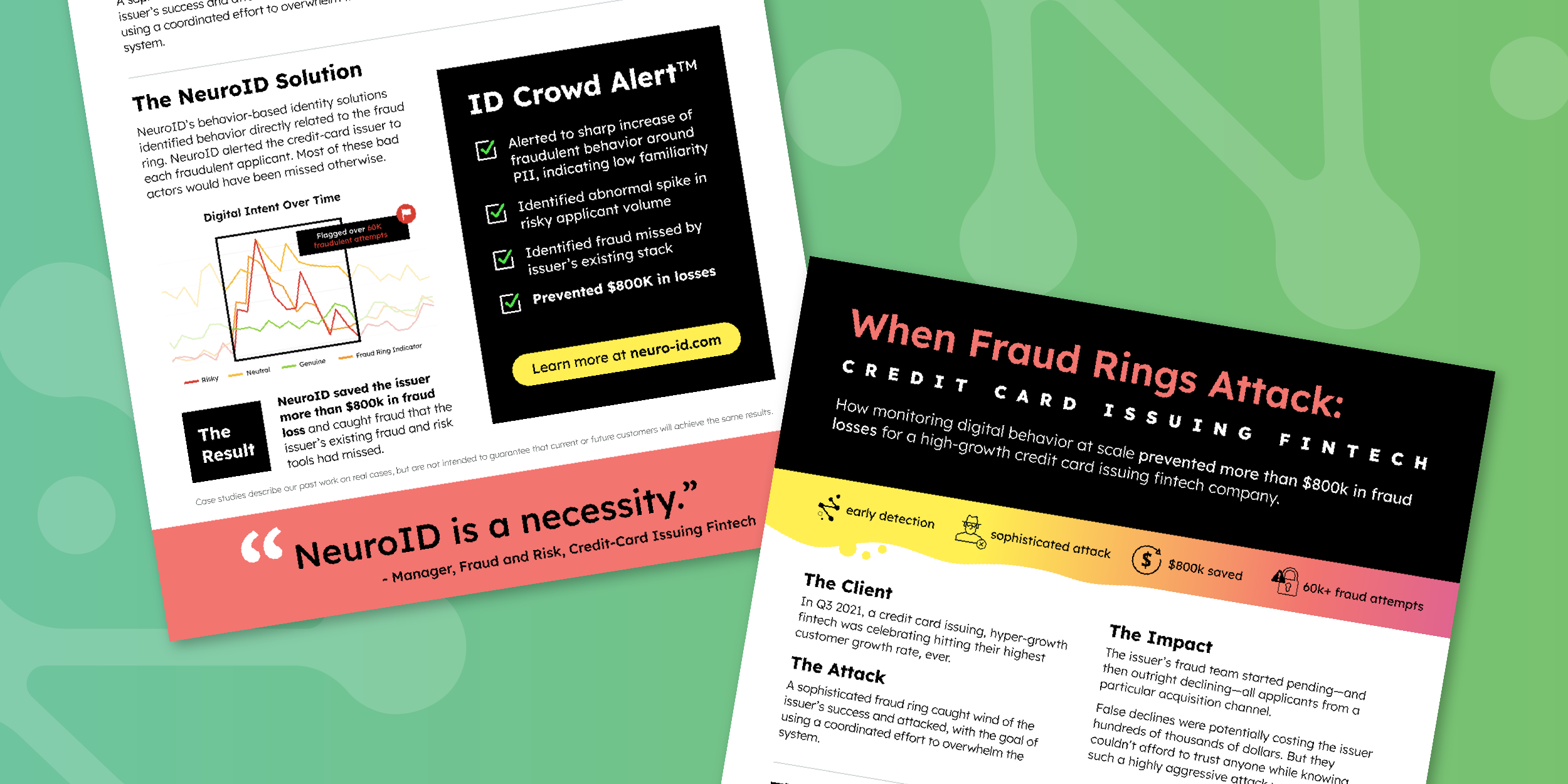 When Fraud Rings Attack: Credit Card Issuing Fintech